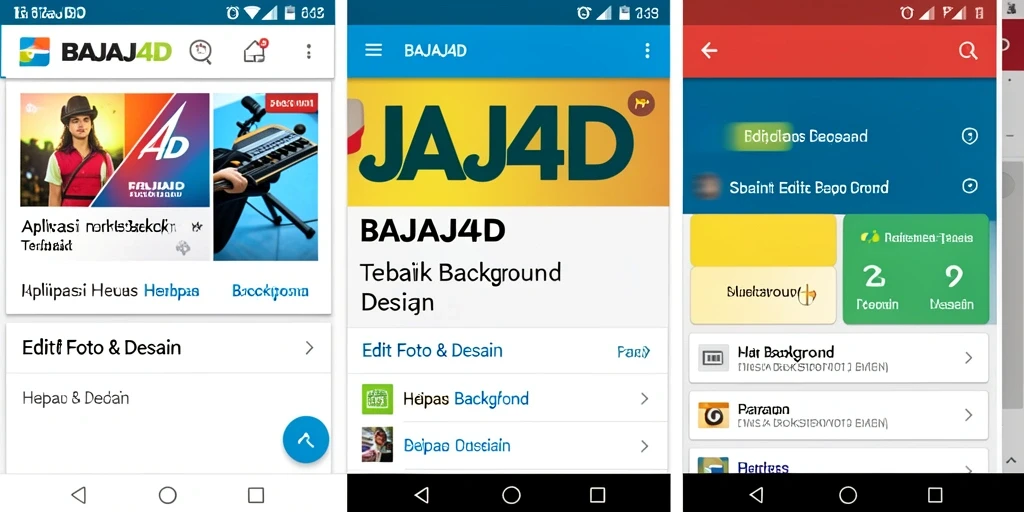 Tampilan antarmuka BAJAJ4D yang memudahkan penghapusan background gambar.