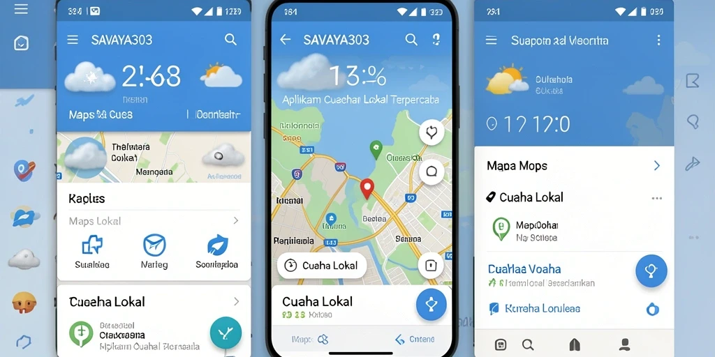 Tampilan antarmuka aplikasi SAVAYA303 yang informatif dan menarik.